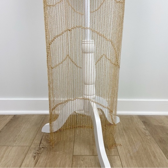 Michael Costello x REVOLVE Zayd Chain Dress in Gold - Picture 4 of 7